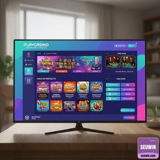 seuwin - interface premium - Cadastro na Plataforma